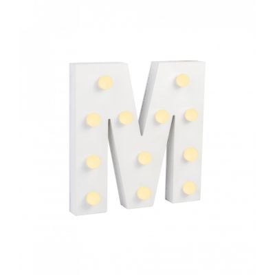 Figuurlamp PD Party, Light Letters - M
