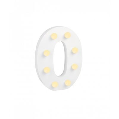 Figuurlamp PD Party, Light Letters - O