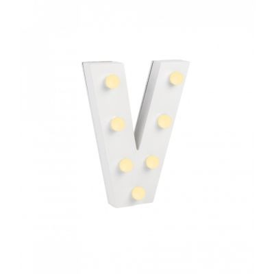 Figuurlamp PD Party, Light Letters - V