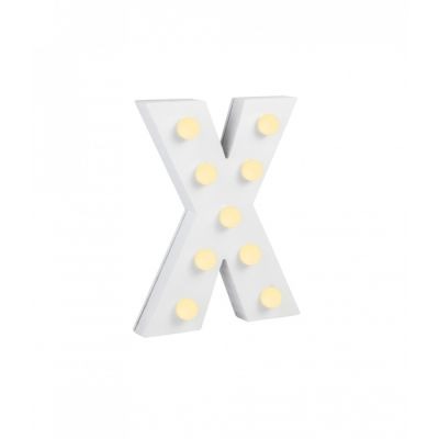 Figuurlamp PD Party, Light Letters - X