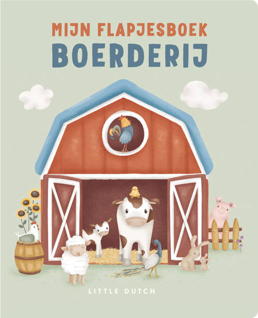 Boek Mercis Publishing Mijn Flapjesboek - Boerderij, leesboek