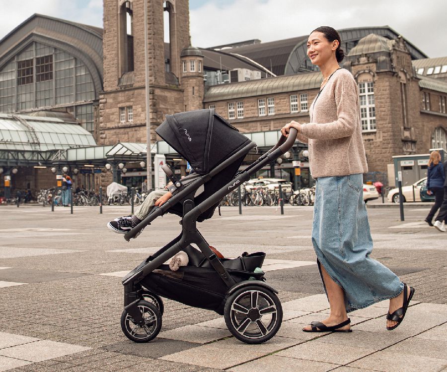 Inzet met bekleding Nuna Demi Next 2e zitje, geschikt voor NUNA Demi Next