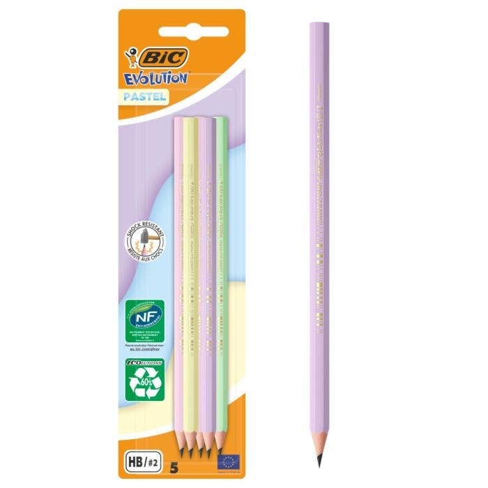Potlood Bic Evolution Graphite Pastel, tekenpotlood