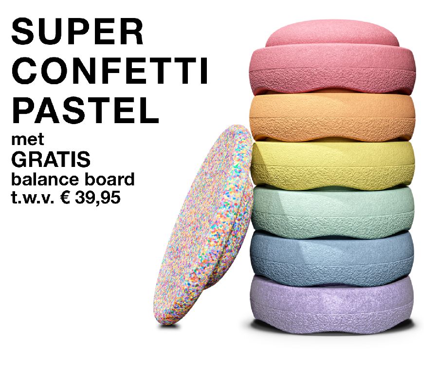 Stapelstenen/blokken Stapelstein | Super Confetti