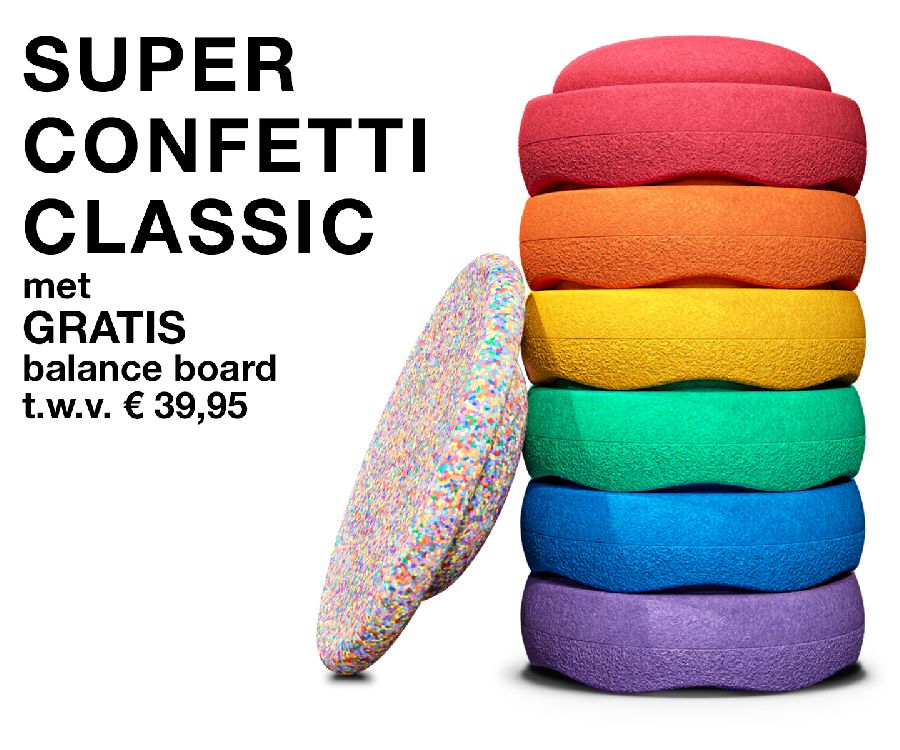 Stapelstenen/blokken Stapelstein | Super Confetti