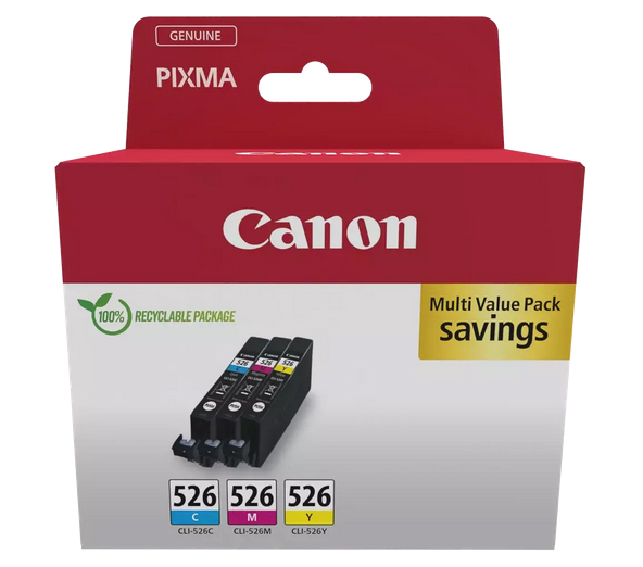 Cartridge CANON 526 Multipack Cyan/Magenta/Yellow