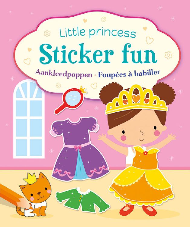 Boek DELTAS Little Princess Sticker Fun, stickerboek