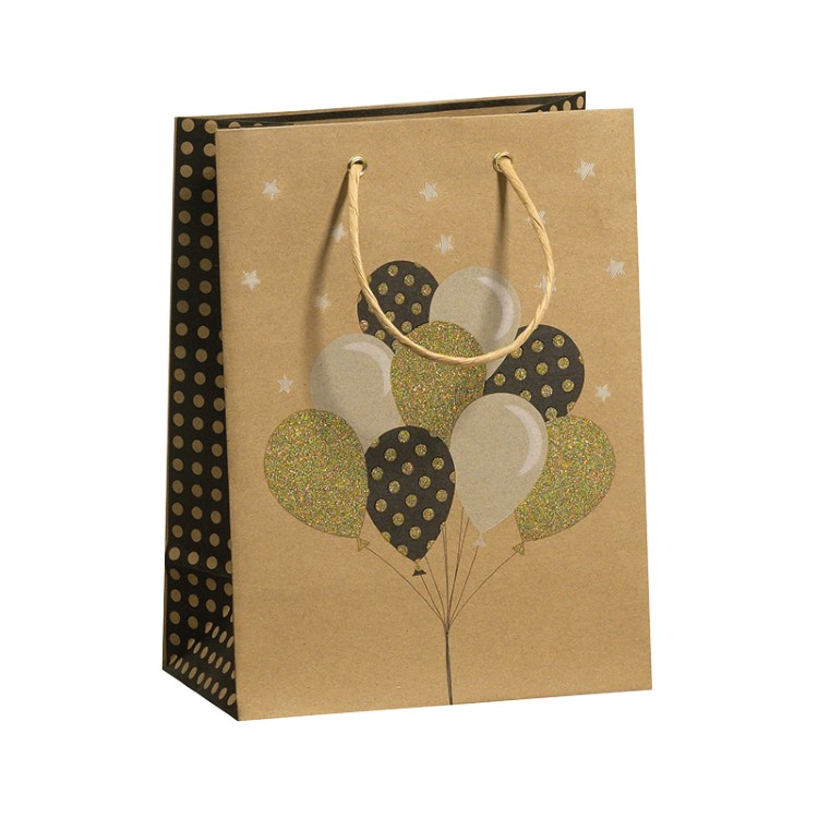 Geschenkzak Golden Balloons