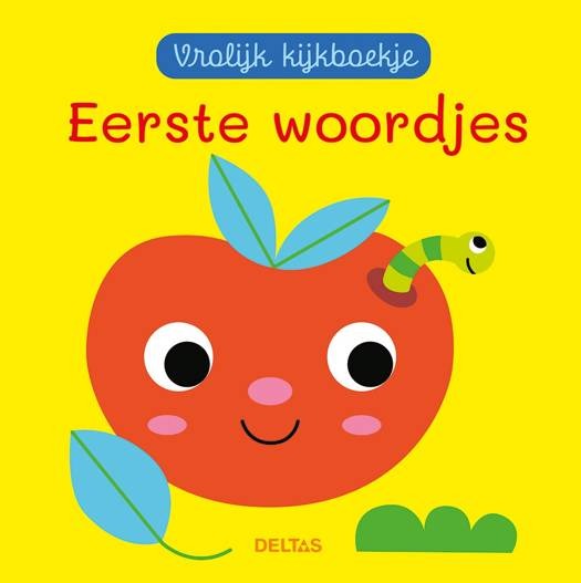 Prentenboek & -kaarten DELTAS Vrolijk Kijkboekje - Eerste Woordjes | prentenboek