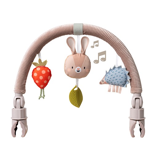 Speelgoed voor de maxi-cosi Taf Toys Musical bunny arch
