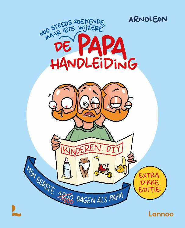 Boek LANNOO De Papa Handleiding - extra dikke editie, leesboek
