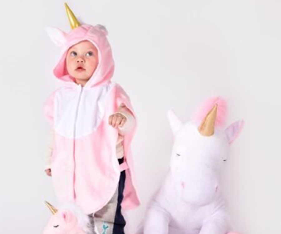 Kostuum Den Goda Fen, Unicorn | Mini Cape Animals