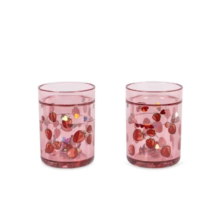Drinkbeker Konges Slojd 2 Pack Glitter Cups