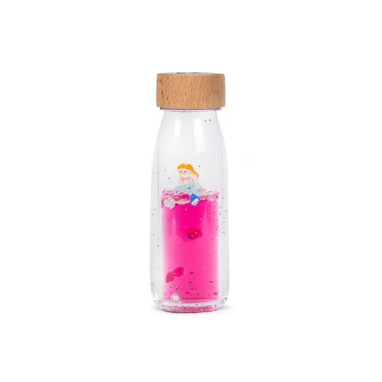 Gevulde fles en figuur Petit Boum Move Bottle