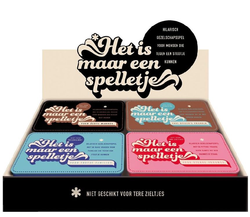 Gezelschapsspel IMAGE BOOKS Het Is Maar Een Spelletje