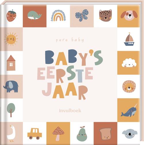 Invulboek IMAGE BOOKS Baby's Eerste Jaar | herinneringsboek