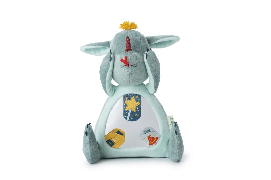 Activiteitenknuffel Lilliputiens, Kiekeboe spiegel | Joe