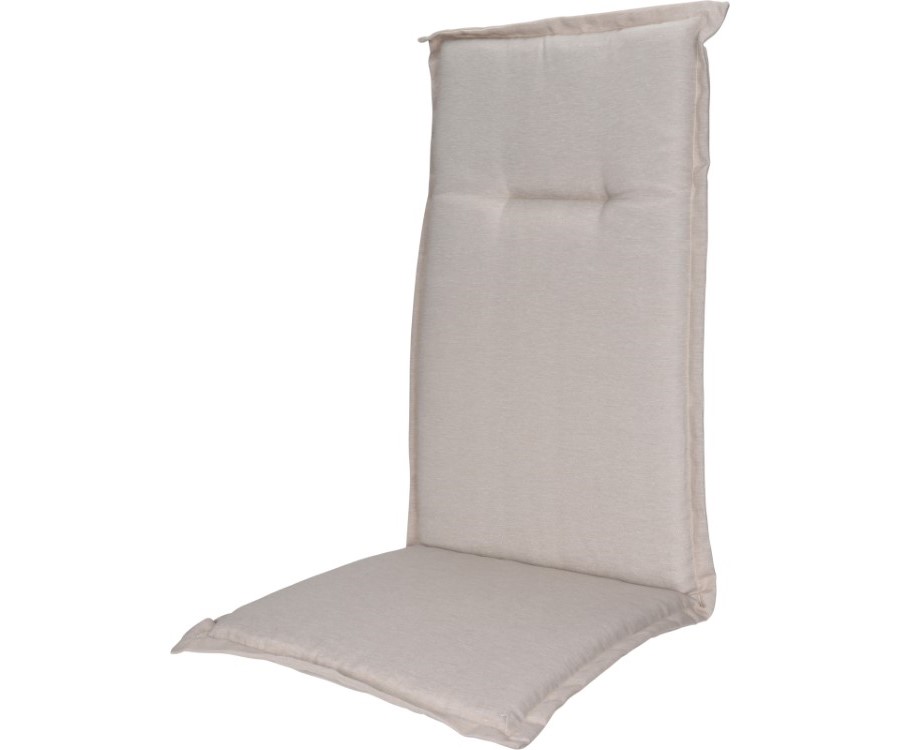 Kussen hoge rug zandbeige