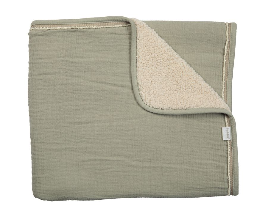 Deken Pericles, geschikt voor wieg/draagmand/park | Nomad avocado
