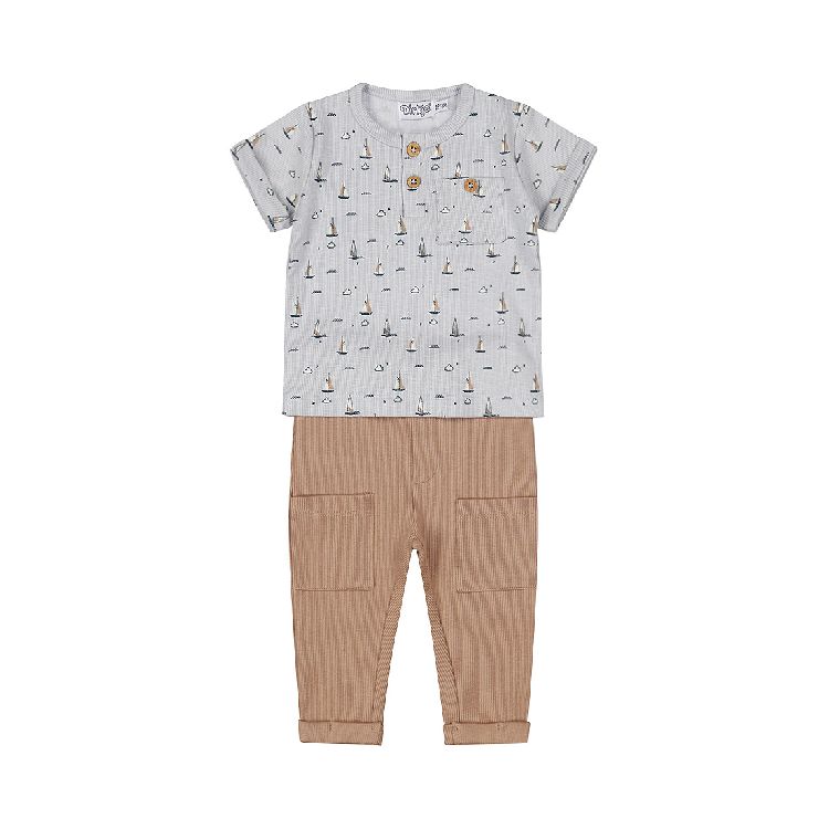 Outfit Dirkje, broek/T-shirt