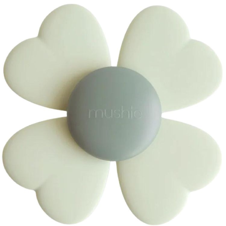 Speelgoed voor de eetstoel Mushie Suction Spinner Toy