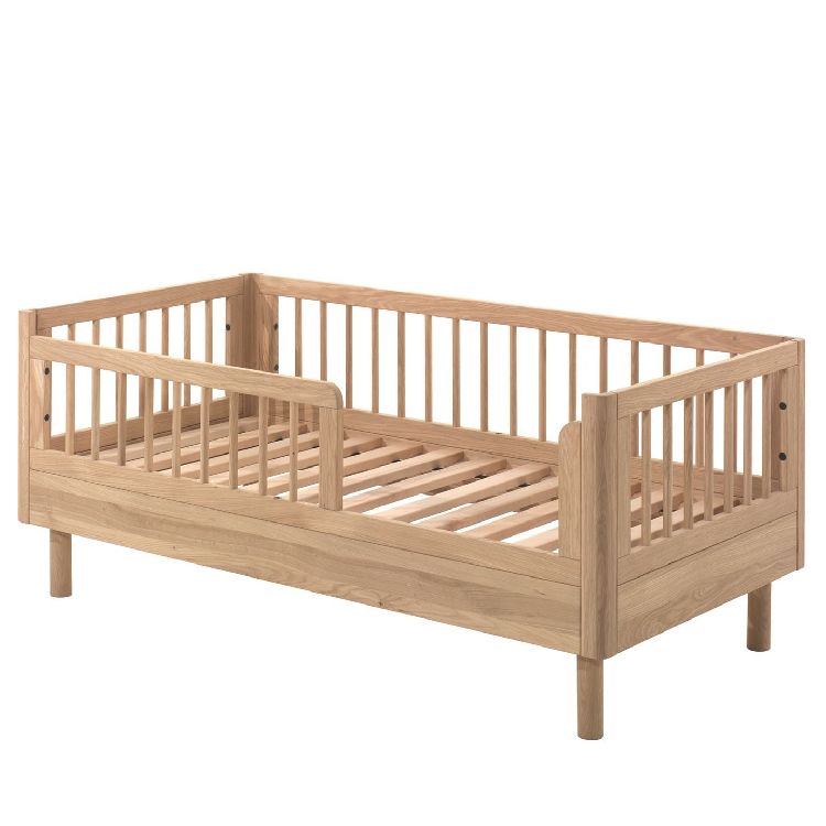Bed Jaxx furniture, Forrest oak, Toddler Bed Forrest oak 70x140, juniorbed
