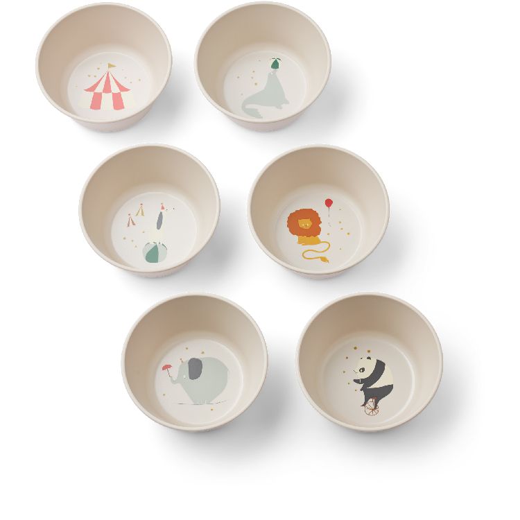 Bord Liewood Cees 6-Pack, kom | Circus