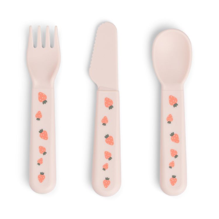 Bestek Done by Deer Tiny Farm, lepel/vork/mes | Foodie Cutlery Set