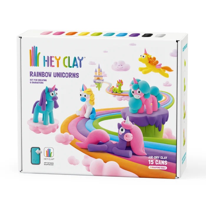 Boetseerklei Hey Clay Unicorns
