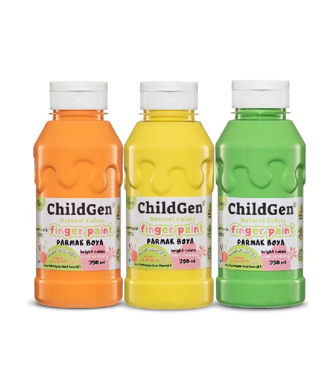 Verfmateriaal Childgen Super Washable Finger Paint