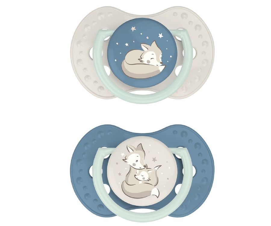 Fopspeen Difrax Dynamic 3-6M | LOVI Day & Night Collection