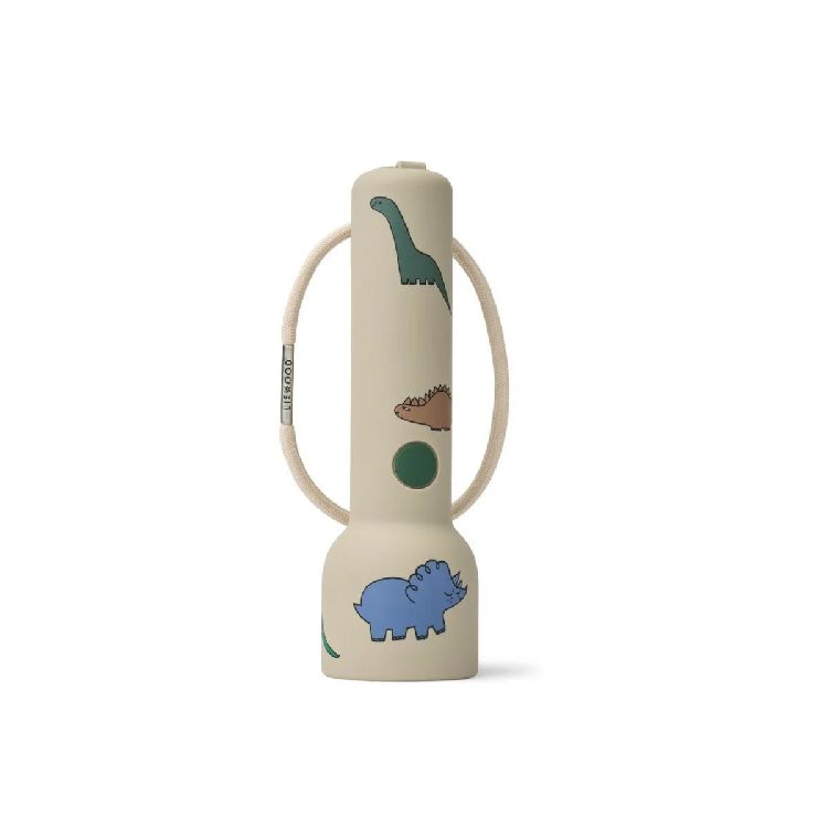 Nachtlamp draadloos Liewood Gry Flashlight | Dinosaurs