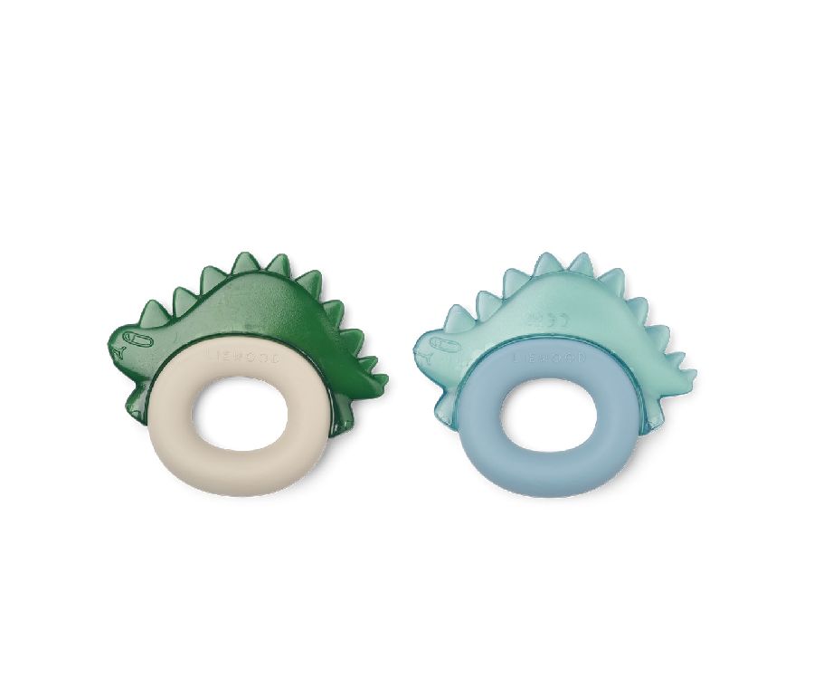 Ijsbijtring Liewood Rita Cooling Teether | Dinosaurs