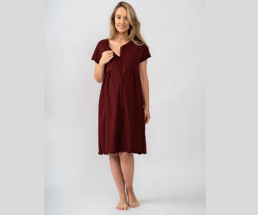 Nachtkledij Cool Mama Nightdress with naps, slaapkleed