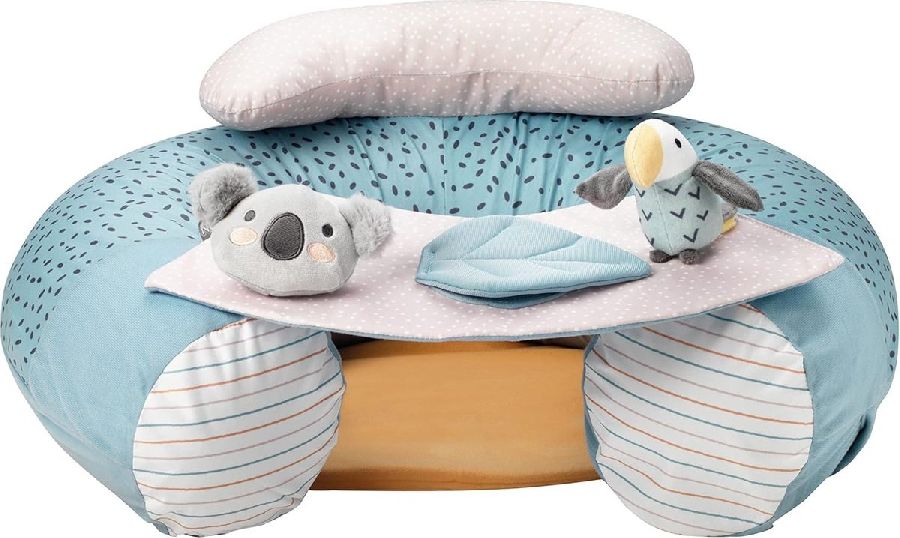 Speeltapijt zonder speelboog Nuby Sit & play floor seat | Animal Adventure