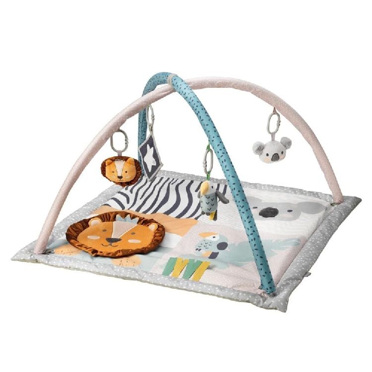 Speeltapijt met speelboog Nuby Baby gym | Animal Adventure