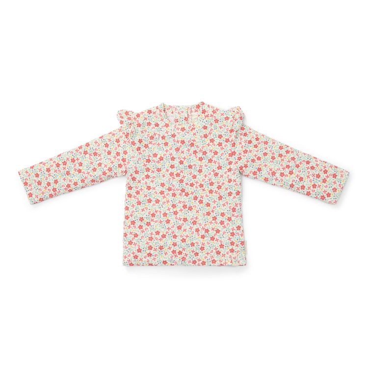 Badmode Little Dutch Bathsuit with ruffle, badpak | Sunny Flowers