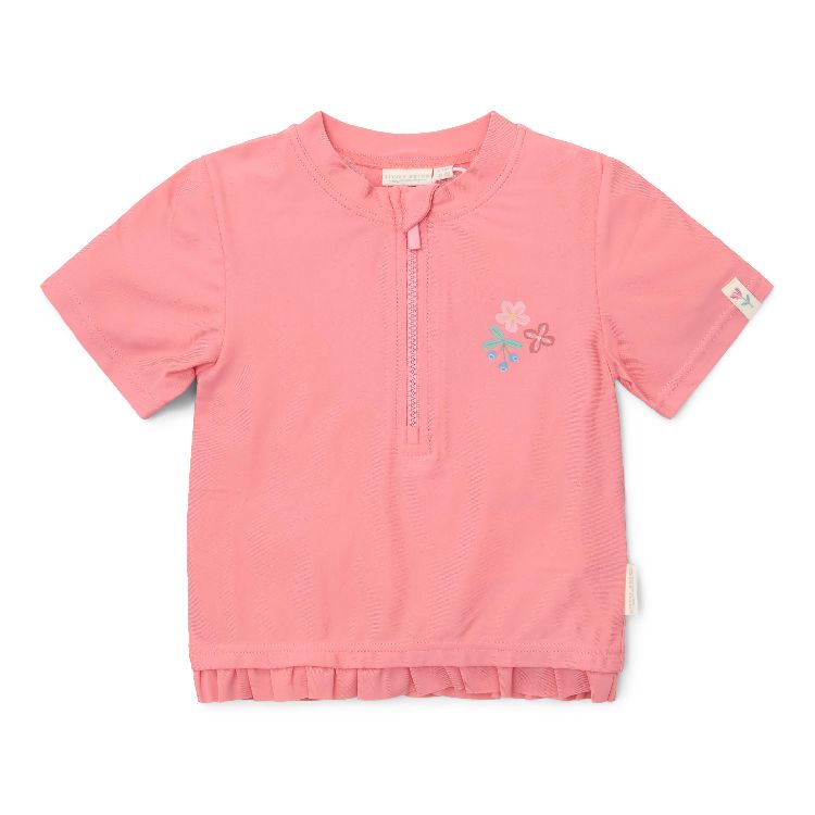 Badmode Little Dutch Rash guard short sleeves, zwemshirt | Sunny Flowers