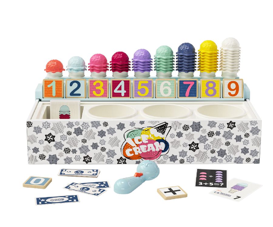 Educatief speelgoed Topbright Learning box ice cream