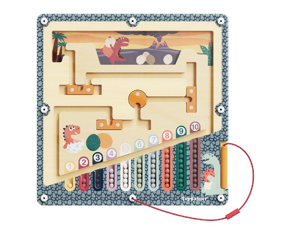 Educatief speelgoed Topbright Dinosaur egg maze