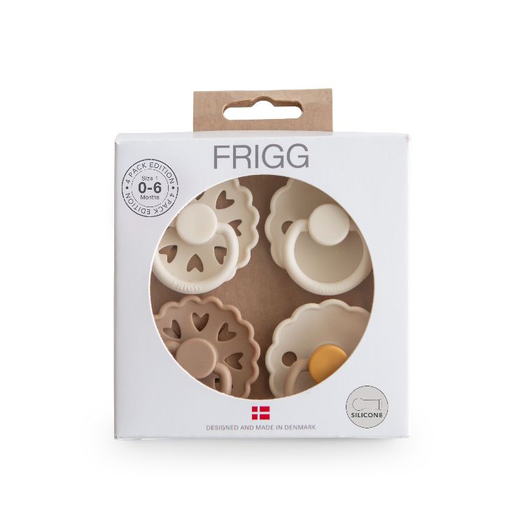 Fopspeen Frigg 4-Pack | Daisy/Daisy Blooming/Fairytale