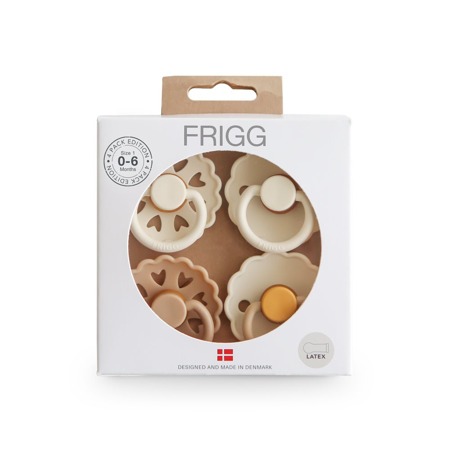 Fopspeen Frigg 4-Pack | Daisy/Daisy Blooming/Fairytale