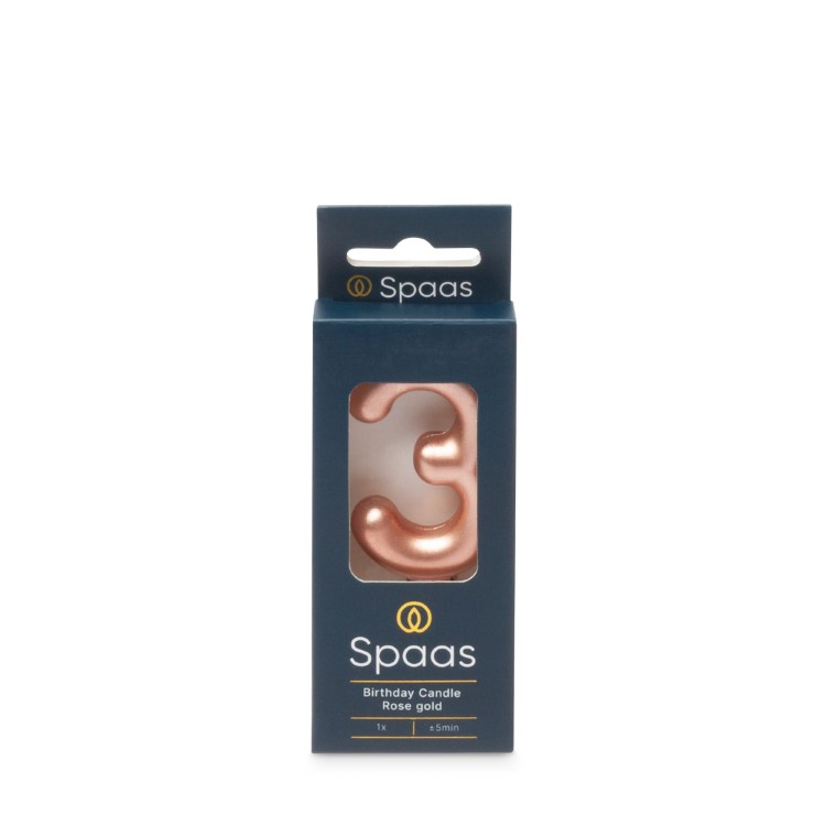 Kaars Spaas, verjaardagskaars | Essential