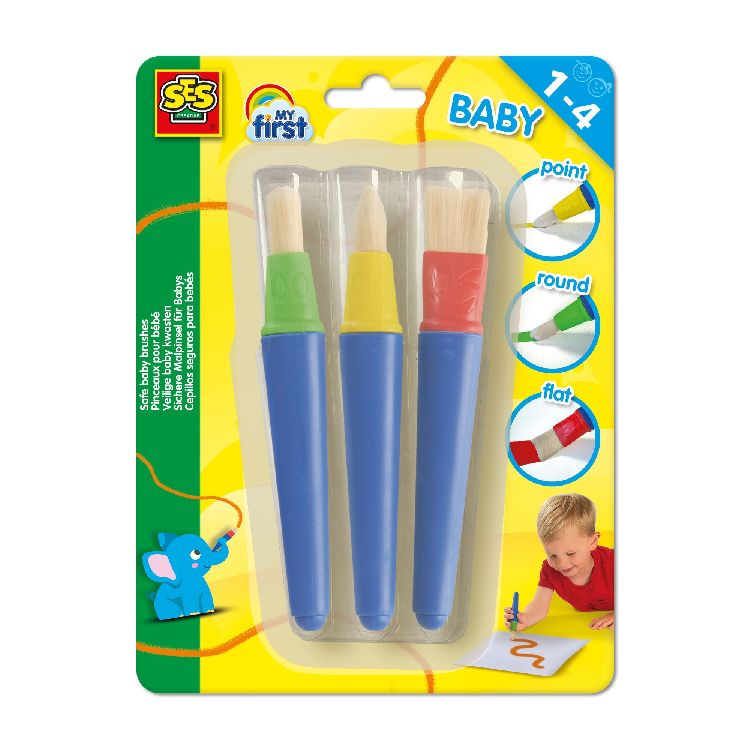 Verven SES Creative Safe baby brushes | My First