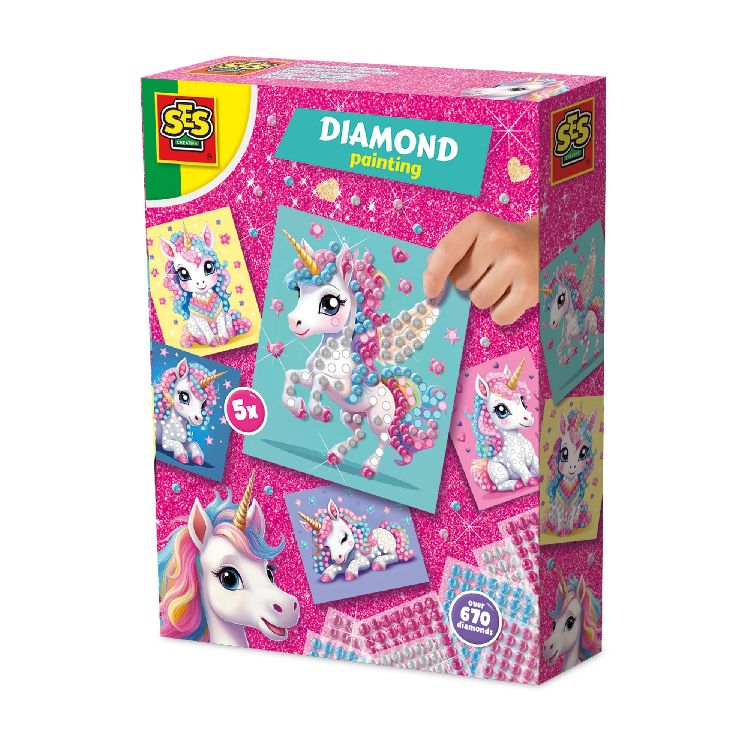 Knutselen SES Creative Unicorn | Diamond Painting
